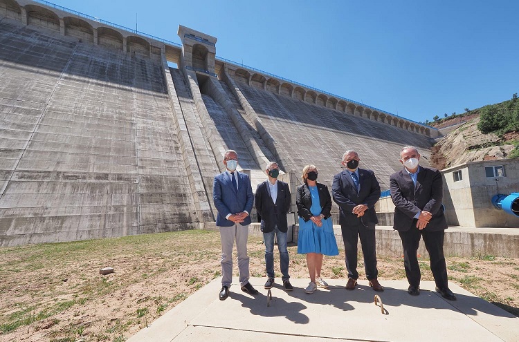 El embalse de Castrovido (Burgos) inicia su puesta en servicio