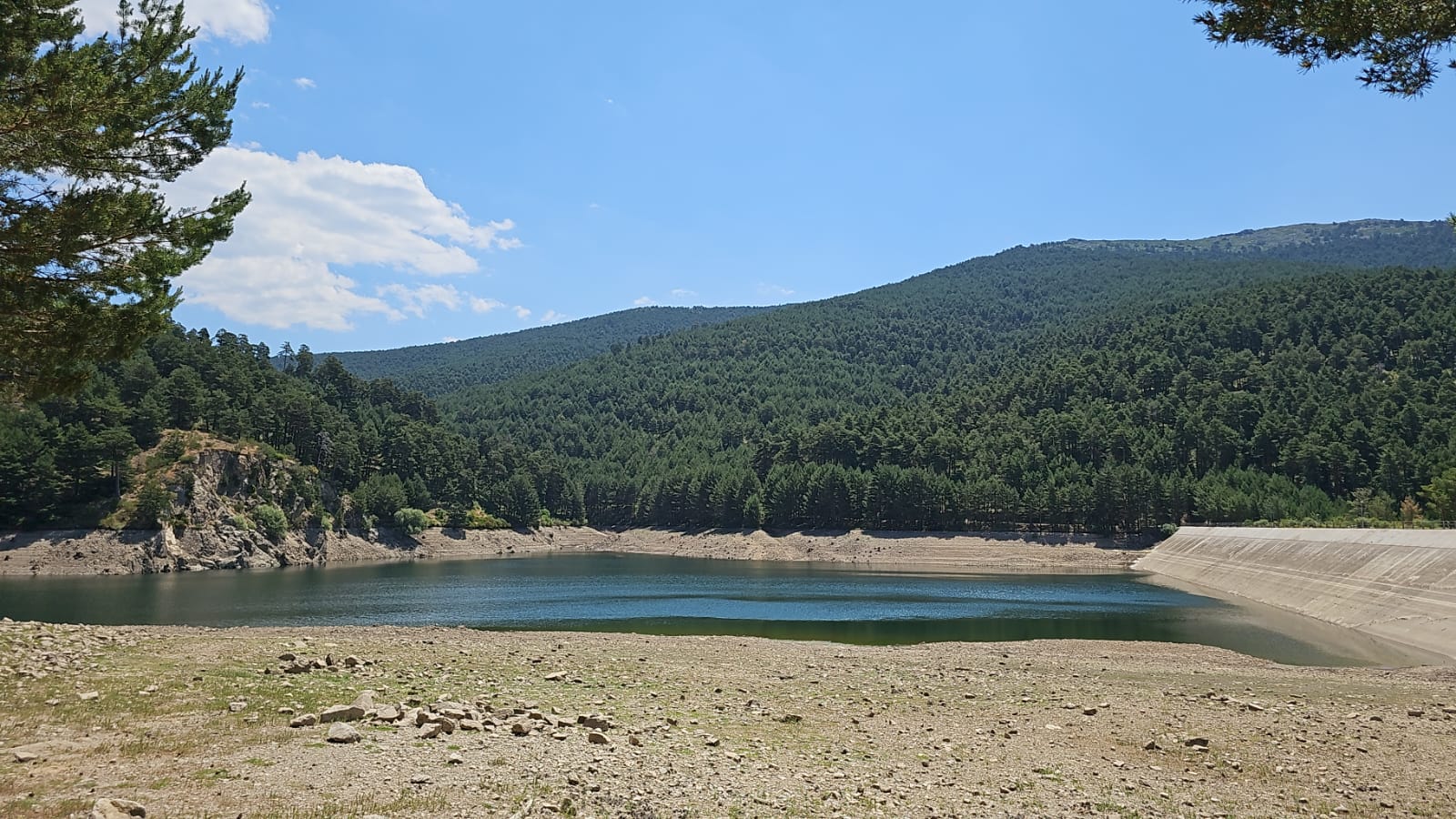 Las actuaciones ejecutadas por la CHD en la presa de El Tejo permiten rebajar el escenario de emergencia a nivel 1 Las actuaciones ejecutadas por la CHD en la presa de El Tejo permiten rebajar el escenario de emergencia a nivel 1