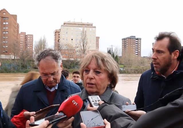 El río Pisuerga alcanza los 1.220m3/s en Valladolid