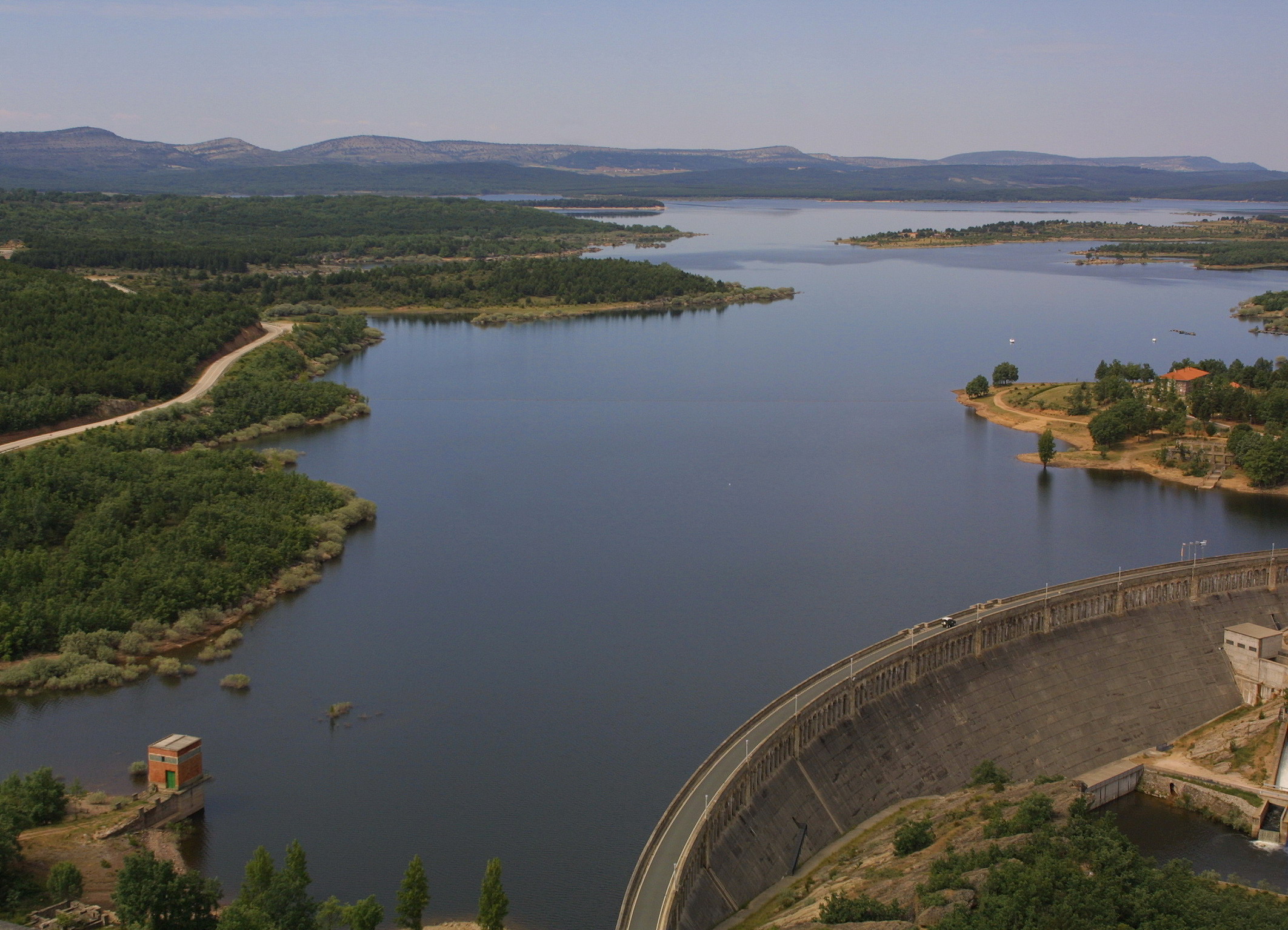 Los embalses de la cuenca gestionados por la CHD se mantienen al 78% de su capacidad total