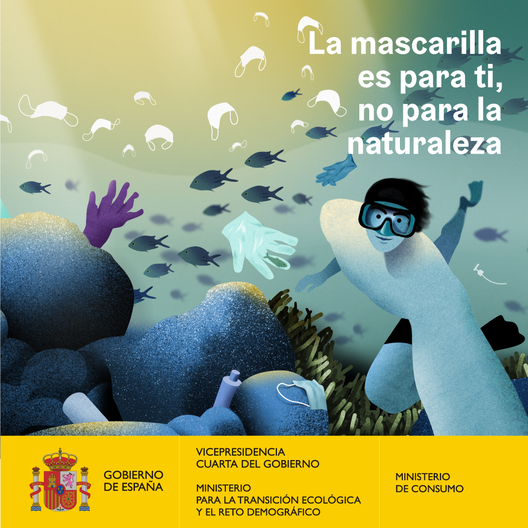 “La mascarilla es para ti, no para la naturaleza”, una campaña institucional para evitar el abandono de residuos higiénico-sanitarios en entornos naturales