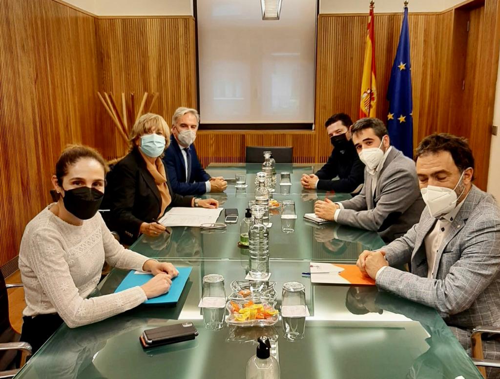 La CHD y el Ayuntamiento de Cervera de Pisuerga (Palencia) avanzan en la reapertura del camping de Ruesga