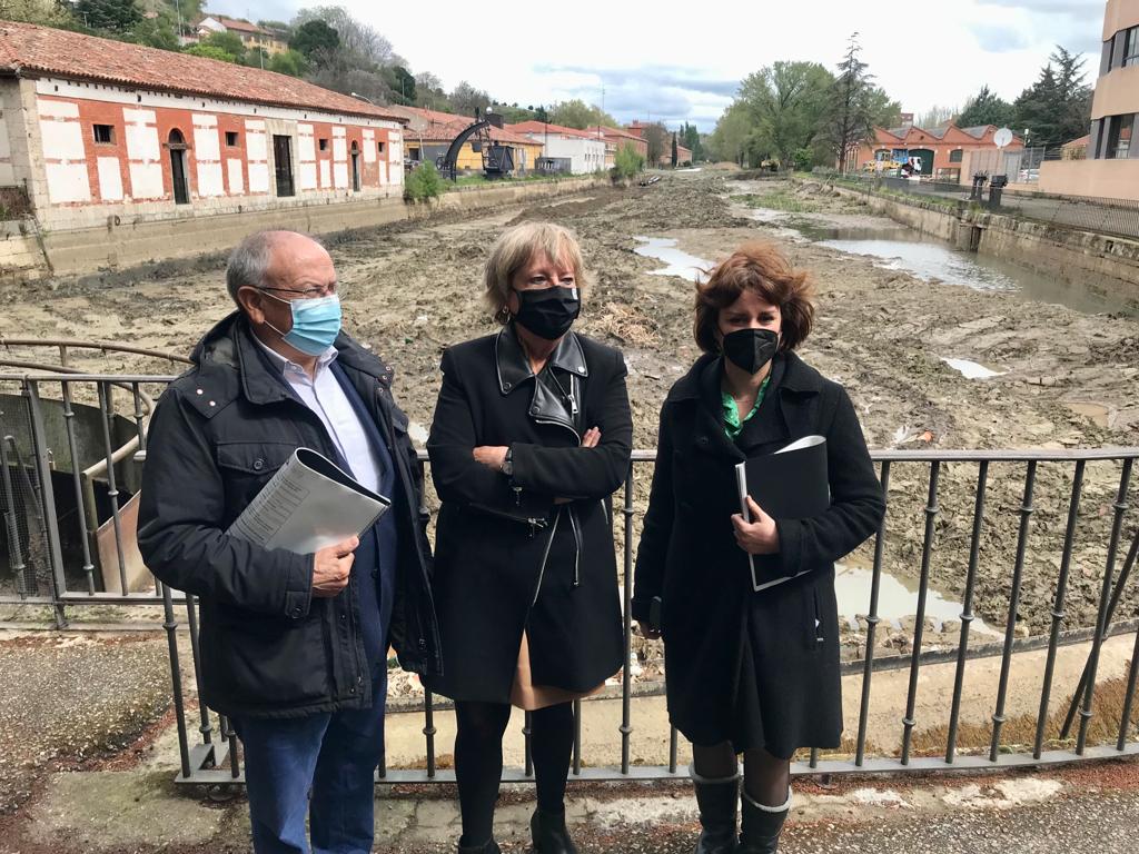 La CHD inicia la recuperación de la dársena del Canal de Castilla en Valladolid con una inversión total de 641.000 euros