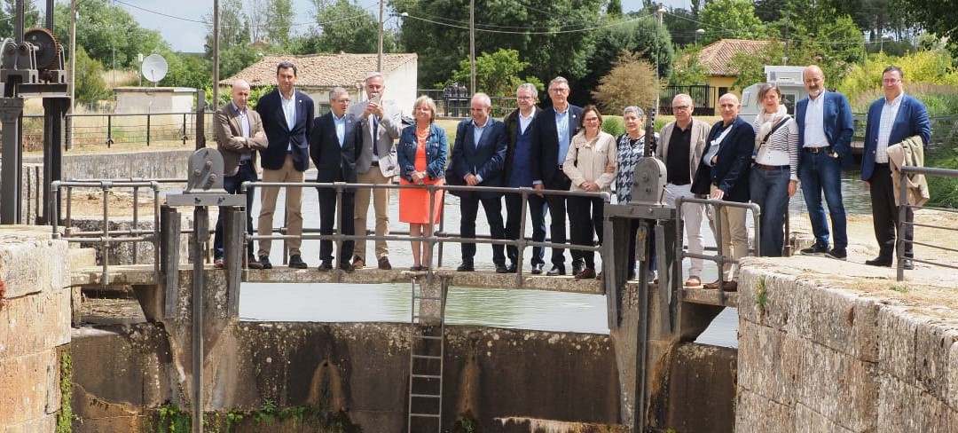 El MITECO destinará una inversión de más de 16M€ a la Estrategia del Canal de Castilla