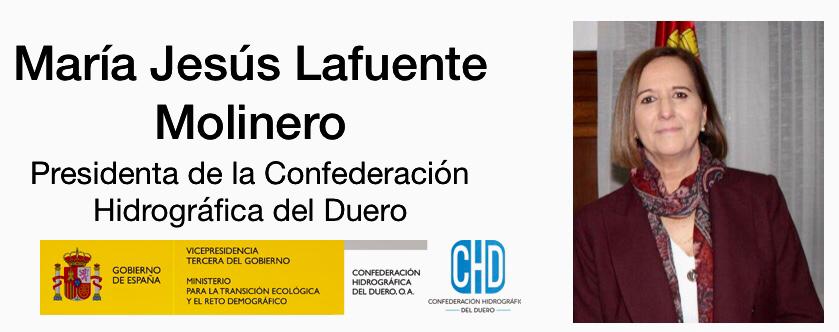 La soriana María Jesús Lafuente, nueva presidenta de la Confederación Hidrográfica del Duero La soriana María Jesús Lafuente, nueva presidenta de la Confederación Hidrográfica del Duero