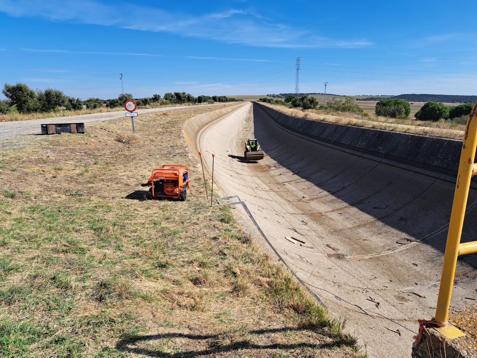 La CHD inicia trabajos de mantenimiento y conservación del canal de Villoria–La Armuña (Salamanca) con una inversión total de 5,6 M€