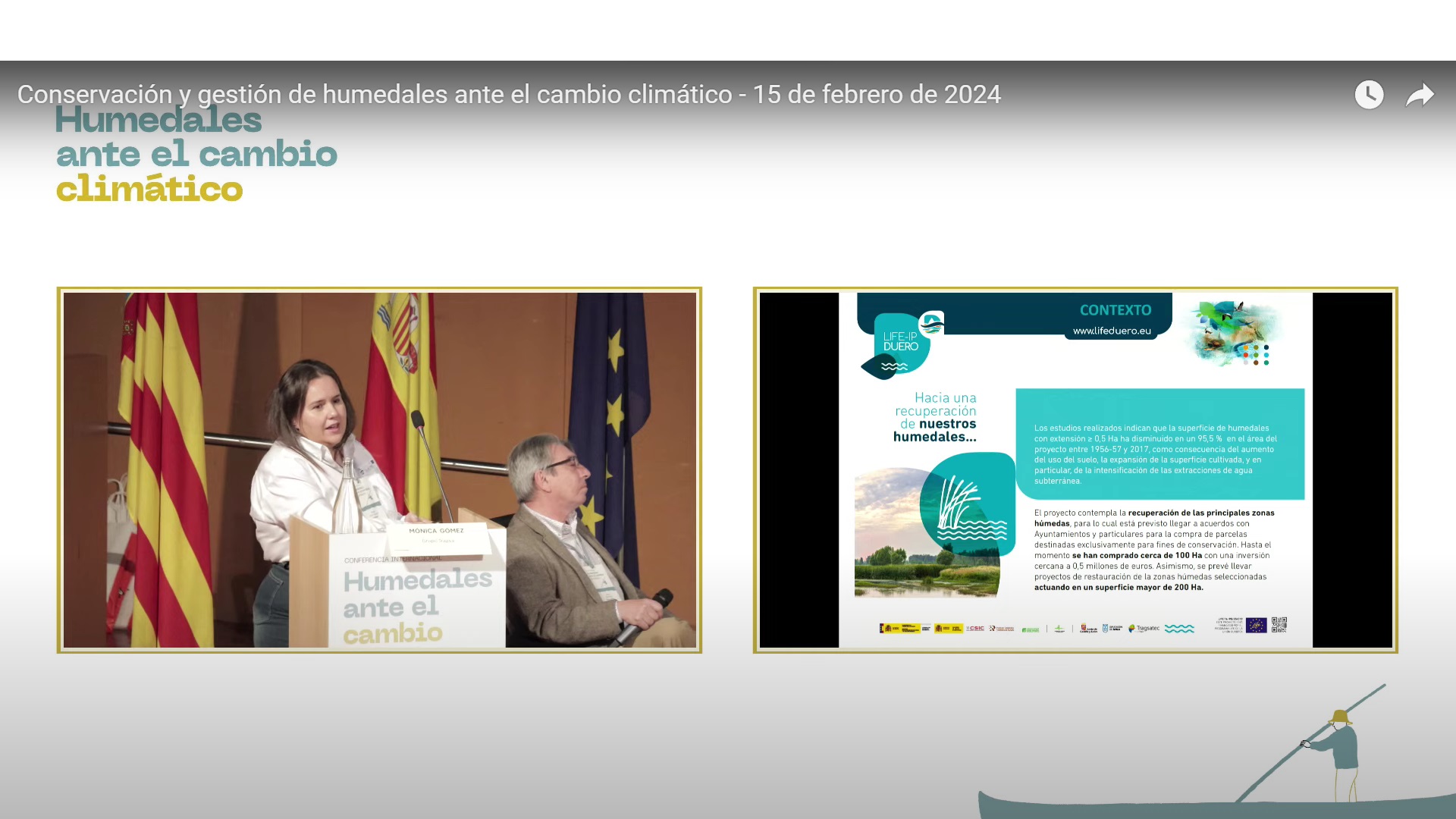 El proyecto Life IP Duero, presente en la Conferencia Internacional sobre ‘Conservación y gestión de humedales frente al cambio climático’ El proyecto Life IP Duero, presente en la Conferencia Internacional sobre ‘Conservación y gestión de humedales frente al cambio climático’