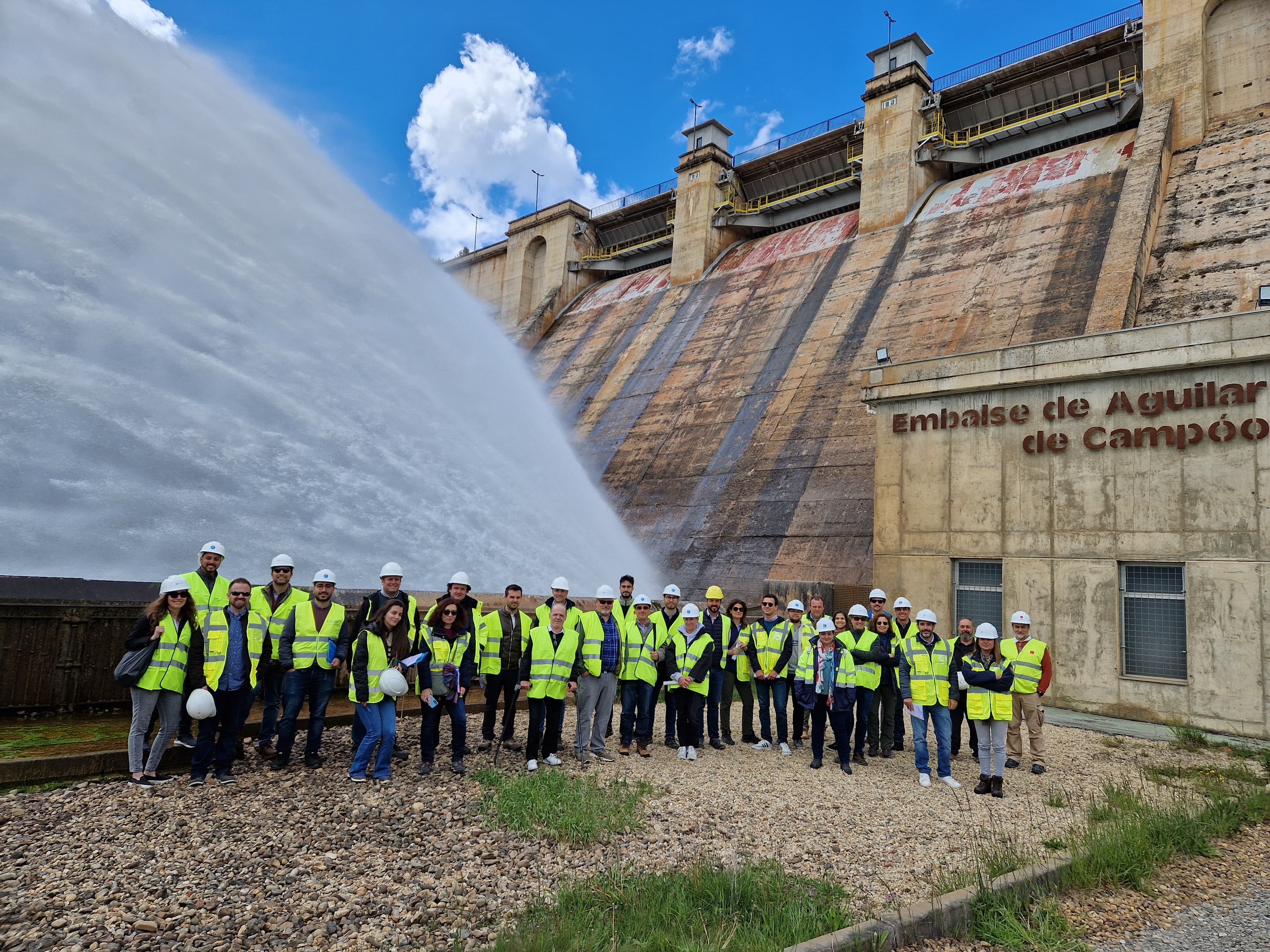 La CHD inicia los trabajos de gestión de la Gobernanza de Riesgos en Presas, con la organización de una jornada piloto sobre la presa de Aguilar de Campoo