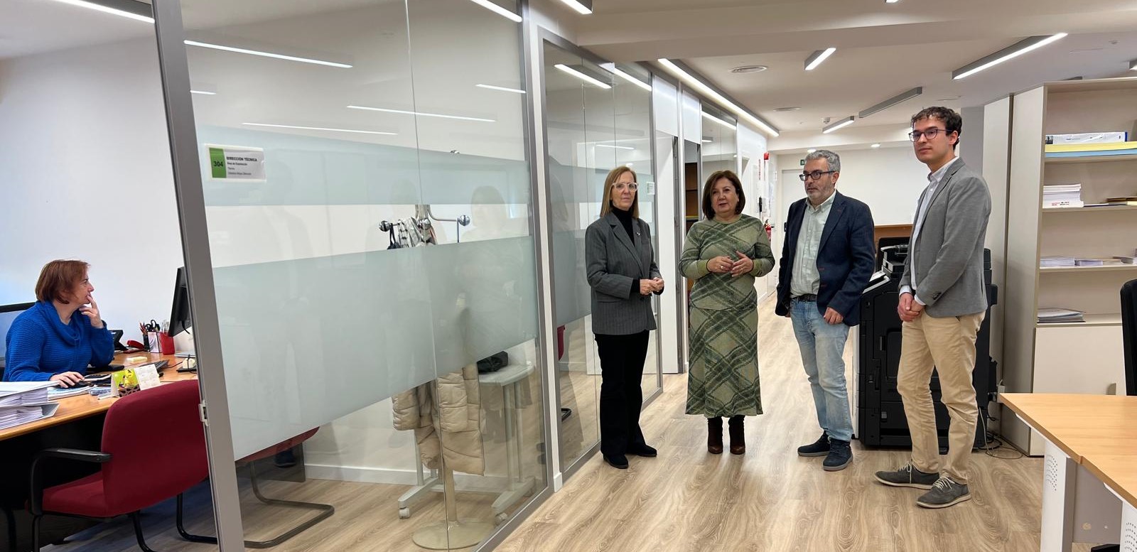La presidenta de la CHD visita las nuevas instalaciones del Organismo en Salamanca La presidenta de la CHD visita las nuevas instalaciones del Organismo en Salamanca