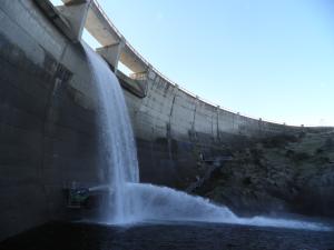 El embalse del Pontón Alto recibe en la última semana un volumen de agua de casi 14 hm³, dos veces su capacidad
