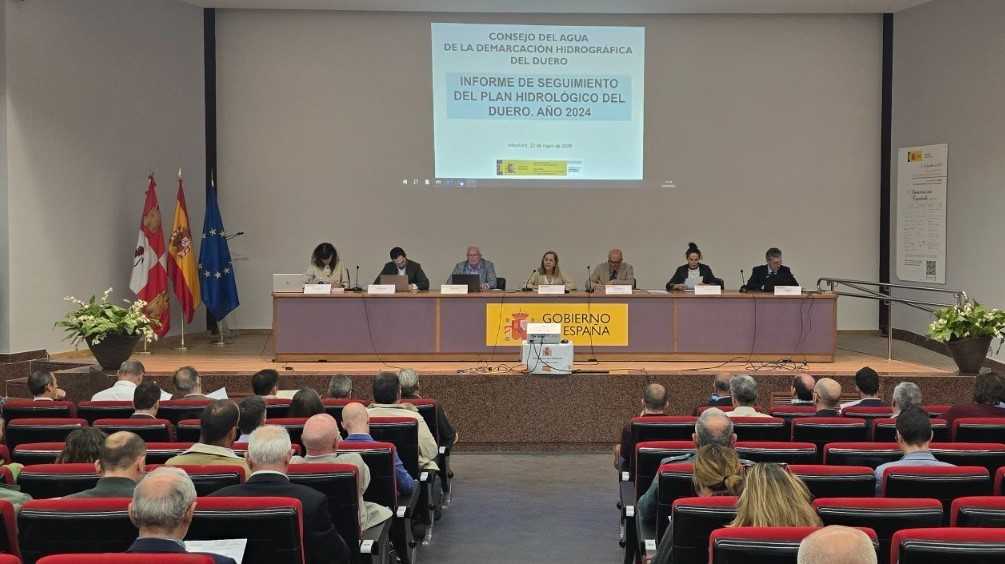 La CHD presenta al Consejo del Agua el informe anual de seguimiento del Plan Hidrológico del Duero 2024
