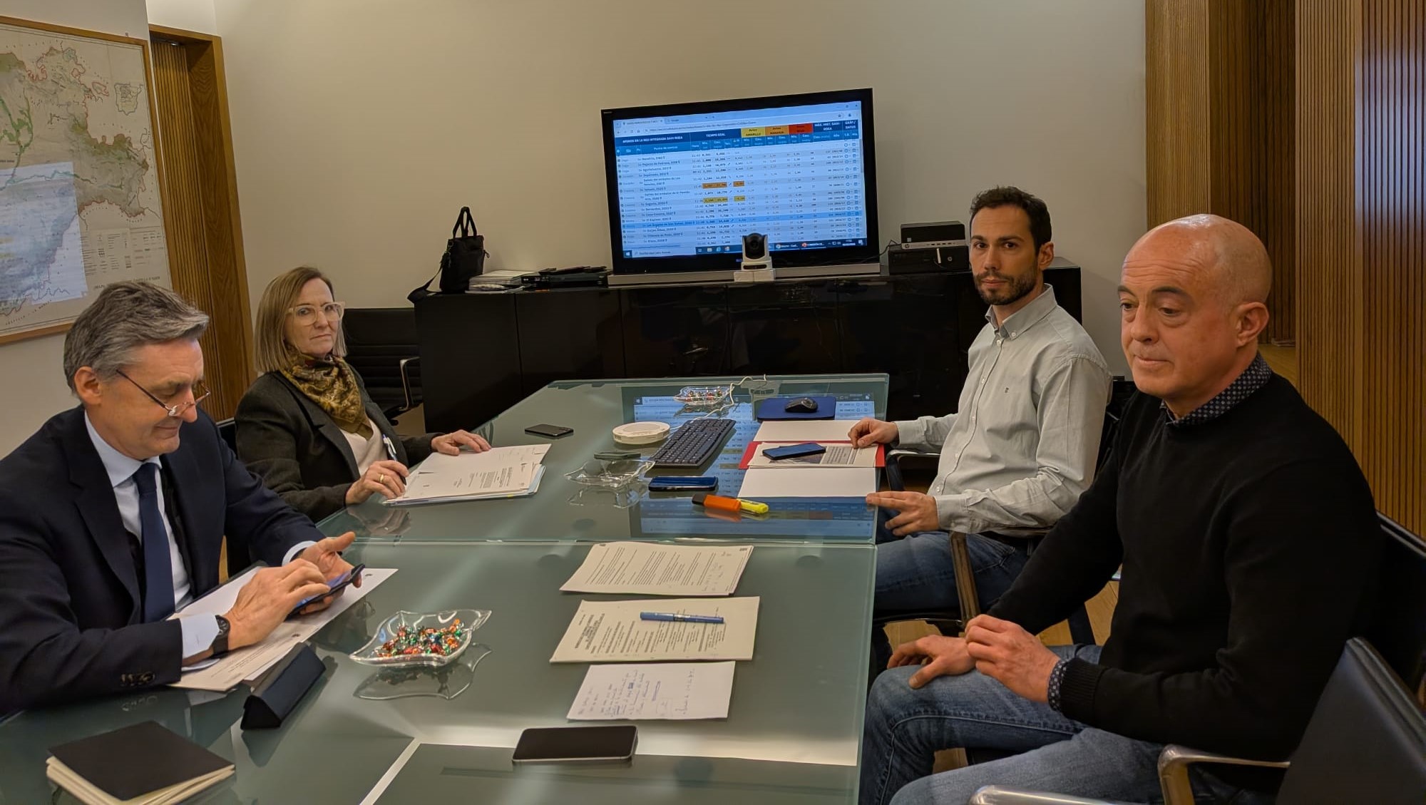 La Comisión de Desembalse refuerza la capacidad de gestión y respuesta frente a avenidas en los embalses de Pontón Alto y Burgomillodo