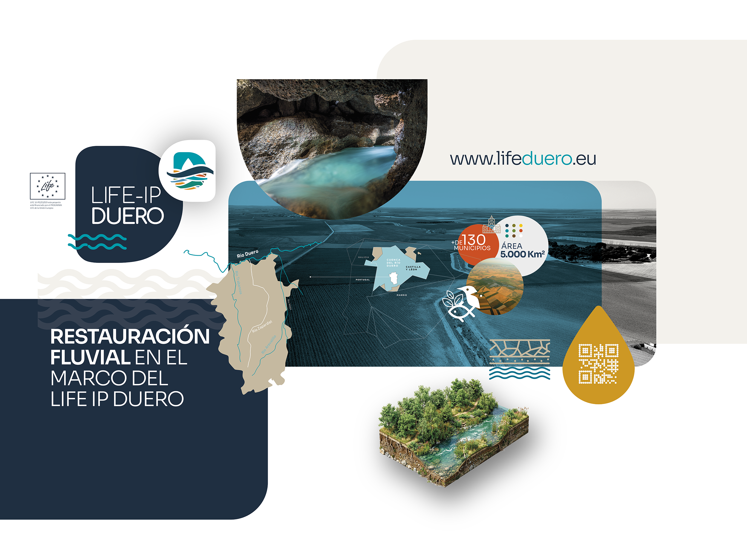 La CHD dará a conocer el proyecto Life IP Duero durante el RestauraRíos