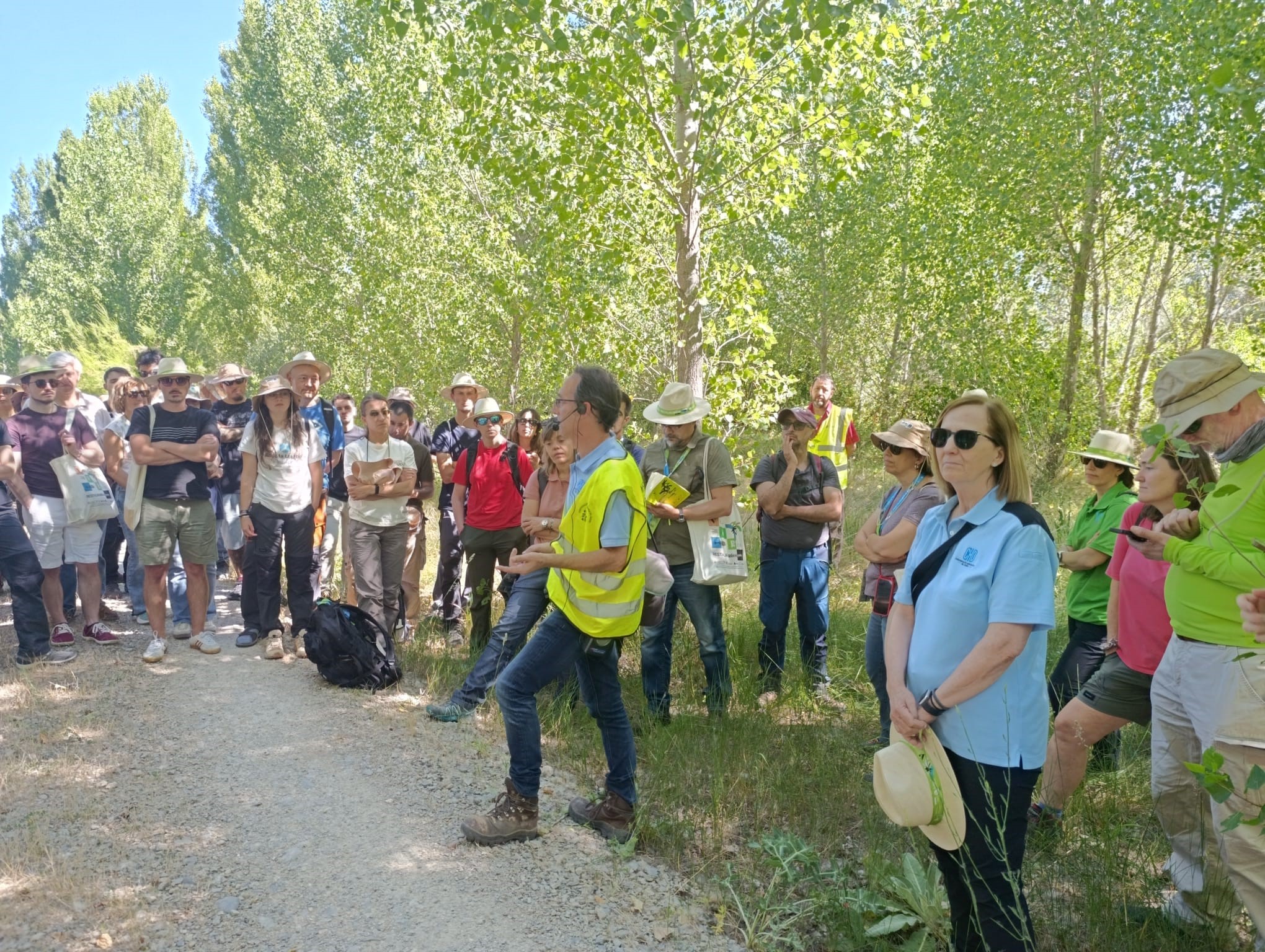 RestauraRíos culmina con una visita a las actuaciones de mejora en el río Ucero