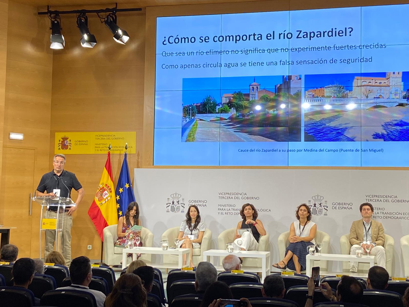 La CHD presenta la renaturalización del río Zapardiel como modelo de actuación fluvial y protección ante inundaciones