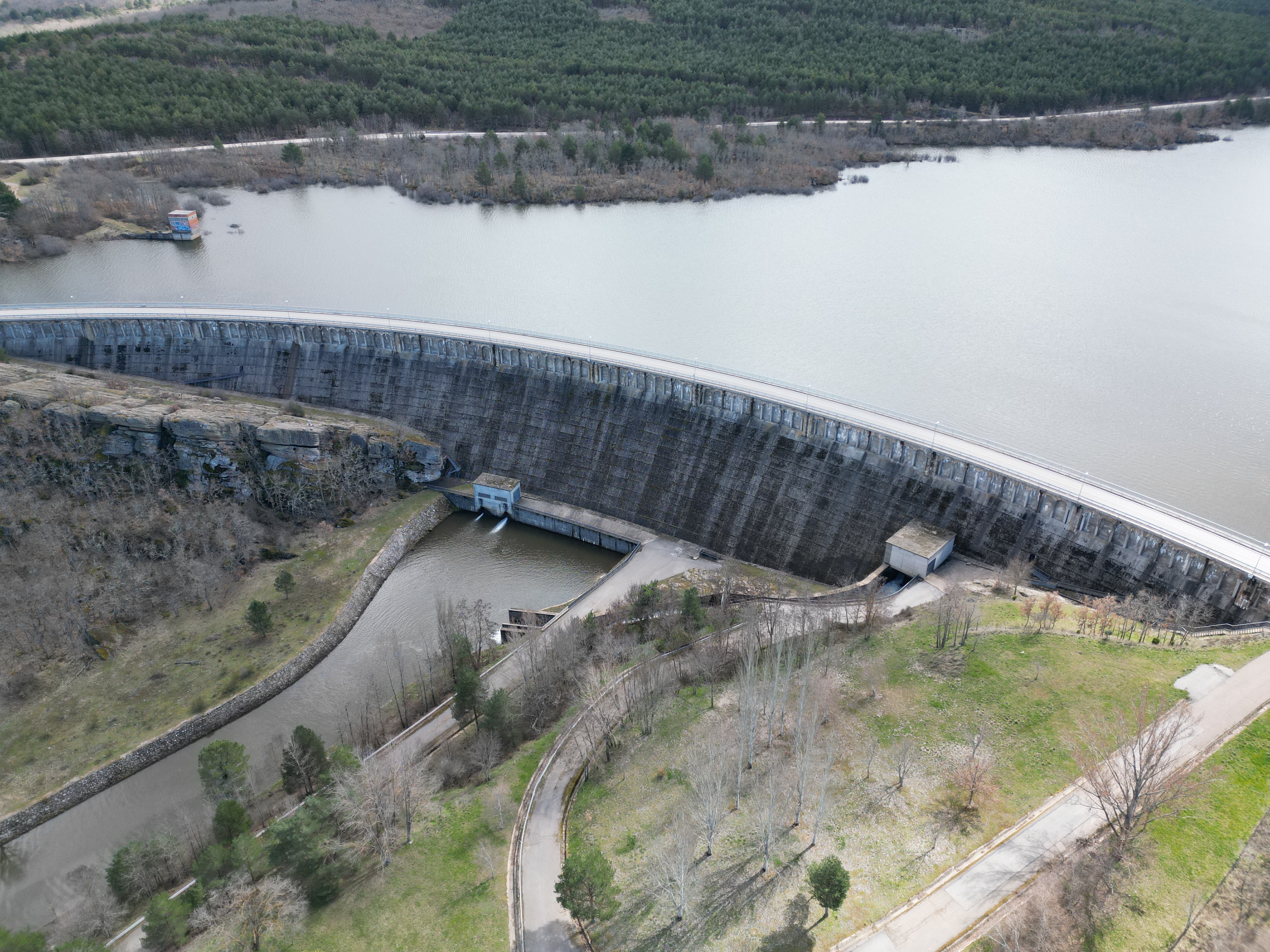 Los embalses del Duero gestionados por la CHD se encuentran al 43,7% de su capacidad