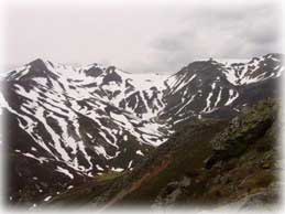 Innivación en las montañas de la cuenca del Duero