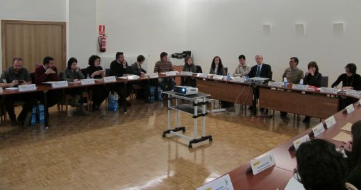 Momento de la inaguración de la Jornada Formativa por Jesús Yagüe, Subdirector de Gestión Integrada del DPH del MAGRAMA