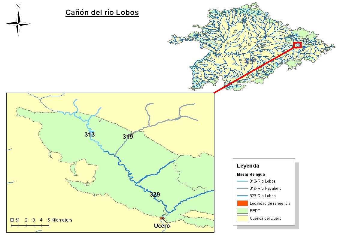 Cañón del río Lobos Cañón del río Lobos