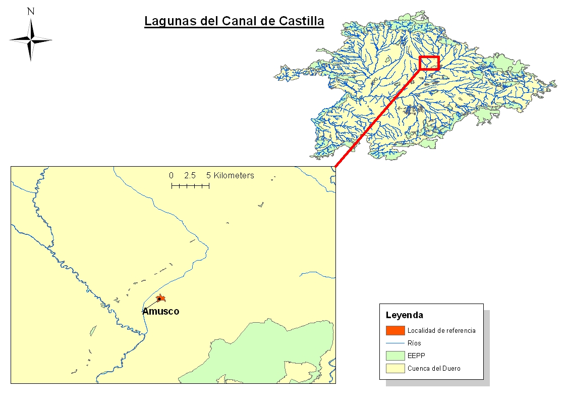 Lagunas del Canal de Castilla Lagunas del Canal de Castilla