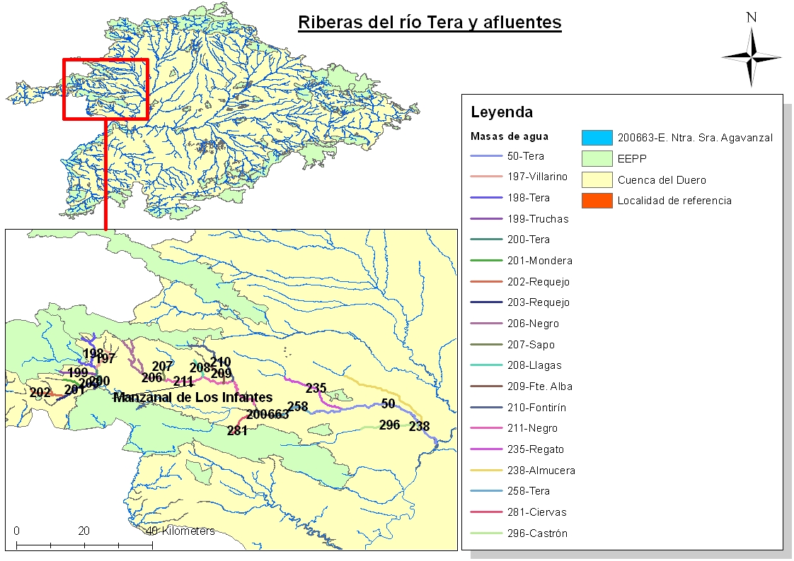 Riberas del río Tera y Afluentes Riberas del río Tera y Afluentes