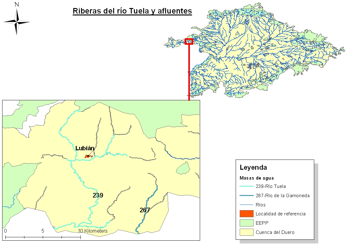 Riberas del río Tuela